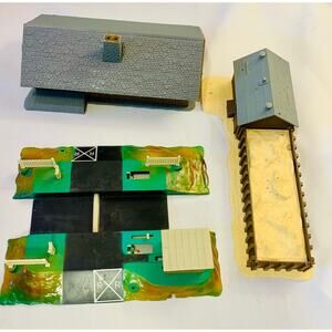 HO Scale Model Railroad Building Lot